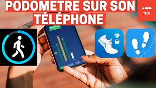 Comment utiliser sont téléphone comme podomètre pour compter vos pas et calories [upl. by Nidia]