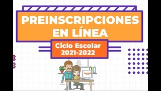 Tutorial preinscripciones en línea 20212022 [upl. by Farrow]