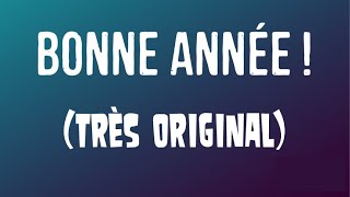 Bonne année 2024 avec humour et texte original [upl. by Eidnew825]