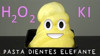 Pasta de Dientes de Elefante Descomposición del H2O2 [upl. by Cykana]