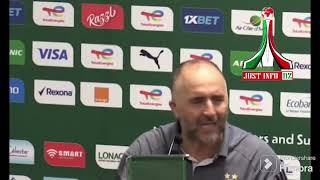 Conférence de presse de Djamel Belmadi après lélimination de la CAN 2023 [upl. by Alleinnad653]