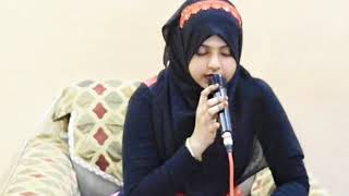 MARHABA AAJ CHALENGE SHAHE ABRAAR KE PAAS NAAT RECITED BY SHAHANA SHAUKAT SHAIKH [upl. by Nanreit706]