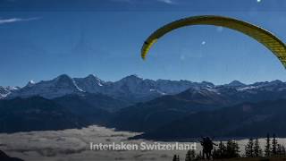 Twin Paragliding Interlaken Switzerland Believe it or not [upl. by Fenny602]