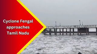 Cyclone Fengal Puducherry witnesses rough sea as the cyclonic storm Schools are shut in many parts [upl. by Heringer]