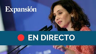 DIRECTO  Isabel Díaz Ayuso anuncia rebajas fiscales en la Comunidad de Madrid [upl. by Gerianna]