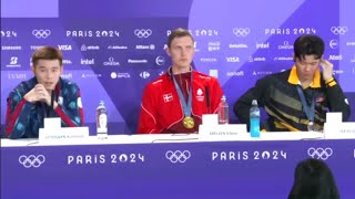 🔴Wawancara Viktor Axelsen Setelah Juara Paris Olympic 2024  Viktor Axelsen Champions Paris Olympic [upl. by Eeram]