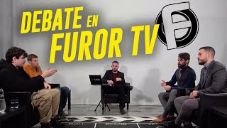 🎥 DEBATE con RUBÉN GISBERT Yoalucino Anjubost y Camila Piñeiro  Sindicato de YouTubers  FURORTV [upl. by Anitnerolf]