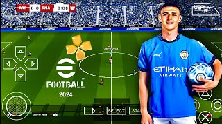 PES 2024 PPSSPP NEW 2425 KITS 🔥🔥🔥 [upl. by Cohn]