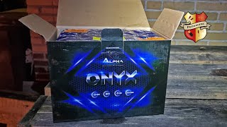 Onyx  Alpha fireworks 25sh waaier Vuurwerk [upl. by Salomi421]