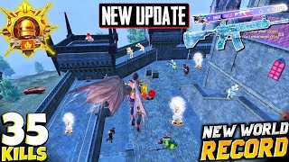 BEST UPDATE IN BGMI HISTORY 🔥 BGMI 34 UPDATE GAMEPLAY WORLD RECORD  BGMI NEW UPDATE [upl. by Oiratno215]