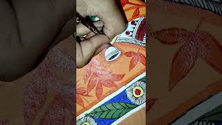 Pattachitra painting 🖌️ pattachitra painting art shorts [upl. by Anaerb]