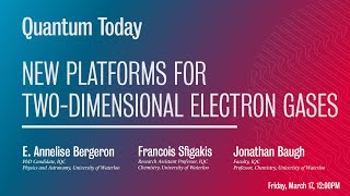 Quantum Today New Platforms for TwoDimensional Electron Gases [upl. by Rinaldo550]