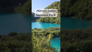 Plitvice Lakes National Park Croatia croatia lake travel nature placestovisit plitvicelakes [upl. by Llebanna]