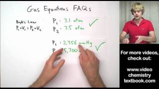 Gas Equations FAQ and Extra Help [upl. by Sheryl]