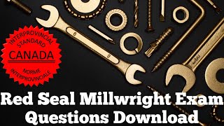 Millwright Practice Exam Industrial Millwright Red Seam Exam Download [upl. by Kcyrred53]