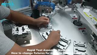 How To Change Fixtures For Multi Drug Screen Test Manufacturing 3 Panel Drug Test Manufacturing [upl. by Middlesworth]