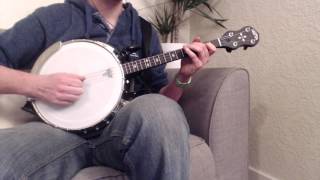 The Fermoy LassesSporting Paddy  Tenor banjo [upl. by Nitsa]