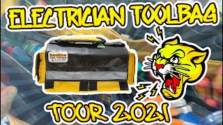 My new electrician tools 2021  Industrial electrician toolbag setup and tour [upl. by Clevey992]