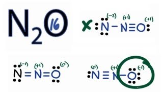 N2O Lewis Structure  How to Draw the Lewis Structure for N2O [upl. by Shawnee]