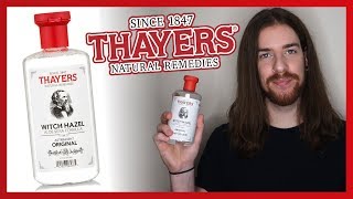 Thayers Witch Hazel Toner Review [upl. by Stelu]