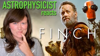 An astrophysicist reacts to Finch with Tom Hanks solar flares aurora and UVC radiation [upl. by Atwekk]