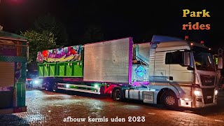 Kermis Uden Afbouw en transporten 2023 [upl. by Llevrac575]