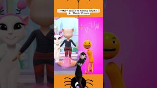 Montero baldis vs talking Angela 2 amp Mavis Dracula funny talkingangela cute memes [upl. by Kcired]