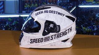 Speed And Strength SS1600 Full Face Motorcycle Helmet Review [upl. by Ahsan824]