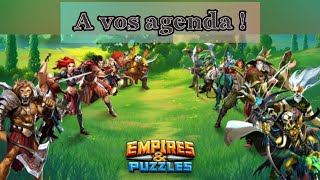 Calendrier Octobre 2024  Comparaison avec Février 2022 Empires and Puzzles [upl. by Allin866]