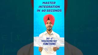 Mastering Integration  Part8  In One Minute  Trigonometric Functions  Class 12th  maths [upl. by Akela401]