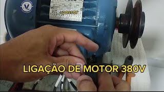 Ligação de motor trifásico 220v380v440v760v parte 1 [upl. by Lad]