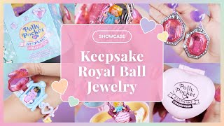 ✨SHOWCASE✨ Polly Pocket Keepsake Collection Royal Ball Jewelry Set [upl. by Neeruam586]