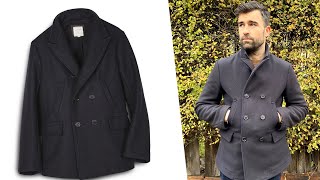 Navy Peacoat Review  The Billy Reid Bond Coat from Skyfall [upl. by Ahseiat]