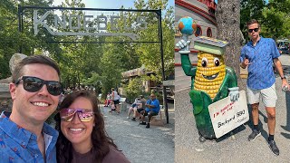 First Trip to Knoebels THE BEST Family Amusement Park [upl. by Alburg]