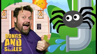 Itsy Bitsy Spider  Childrens SingAlong amp Dance Songs and Smiles [upl. by Onstad]