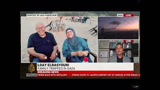 Parents of NASA lead engineer trapped in Gaza [upl. by Nnylyaj]