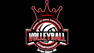 2023 Manitoba AA Volleyball Provincials Day 3 Playoffs 2nd Feed [upl. by Knoll564]