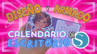 🗓️✨ DISEÑO y ARMADO de CALENDARIO en SILHOUETTE STUDIO Tutorial Completo 🖥️🖨️ [upl. by Notgnilra]