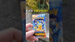 POKÉMON BOOSTER VERSTECKT pokemon tcgpokemon pokemoncards pokémon shorts pokemonunite [upl. by Tindall]