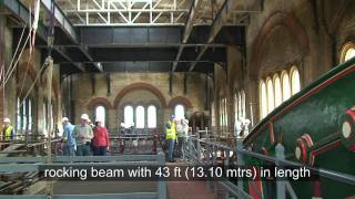 The Biggest Operating Rotative Beam Steam Engine At Crossness [upl. by Esbenshade]