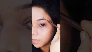 Eyebrows hack tutorial shortsyoutubeshortsanushree [upl. by Theadora]