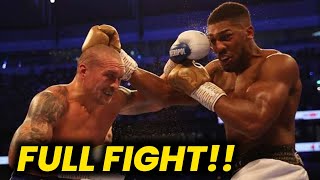 Anthony Joshua VS Oleksandr Usyk Full Fight Live Stream HD  2024  joshuausyk [upl. by Ressay3]