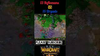 Warcraft 3 Reforged  Archers vs Crypt fiends Who is stronger warcraft shorts reforged [upl. by Yssej878]