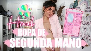 HAUL ROPA DE SEGUNDA MANO MICOLET ♡ Zara MangoSuper precios  patrizienta [upl. by Okihcim964]