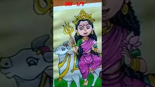 🙏🏻 Navratri Day 19 🙏🏻 Shailputri 🌹shorts ytshorts trending omkumar navratri [upl. by Atinnek]