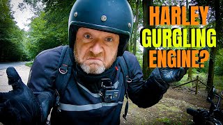 Strange Gurgling Sound on Harley Davidson M8 Engine Shut Down [upl. by Bekelja]