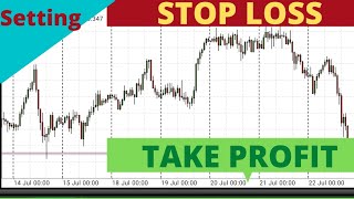 how to place stop loss and take profit in metatrader 5 MT5 [upl. by Nyleahs]