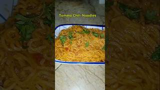 Tomato Chilli Noodles recipe shortvideo food [upl. by Cuthbert]