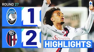 ATALANTABOLOGNA 12  HIGHLIGHTS  Bologna turn it around to keep 4th place  Serie A 202324 [upl. by Cheria112]