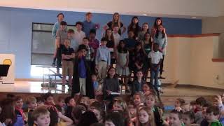 Augusta Prep Middle School Chorus performing at the Lower School [upl. by Volnak]